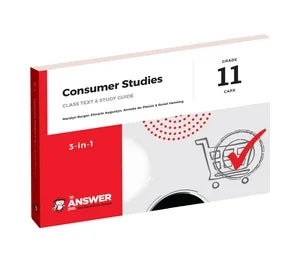 The Answer Series: Grade 11 Consumer Studies 3-in-1 CAPS