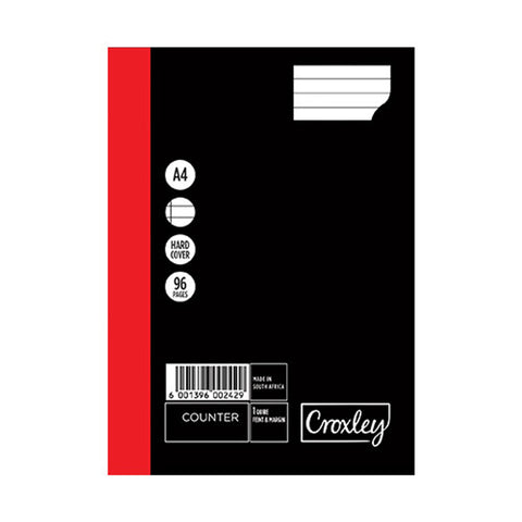 CROXLEY JD160 1-Quire 96 Page A4 Pack of 10