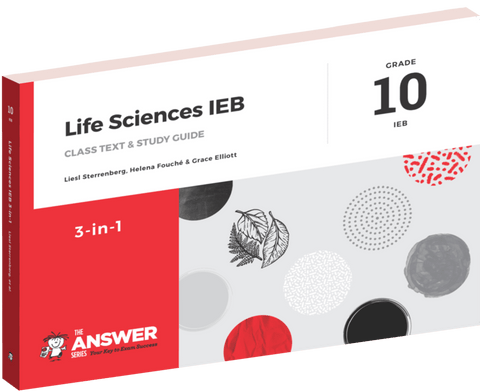 The Answer Series: Grade 10 Life Sciences 3-in-1 IEB - 3 Year License (e-book)