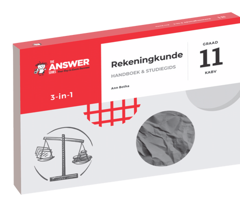Graad 11 Rekeningkunde 3-in-1 KABV 3 Year License (e-book)
