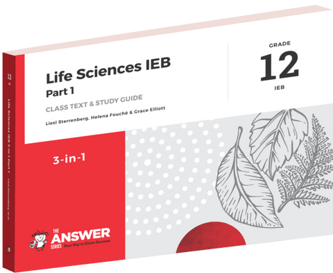 The Answer Series: Grade 12 Life Sciences 3-in-1 Part 1 IEB - 3 Year License (e-book)