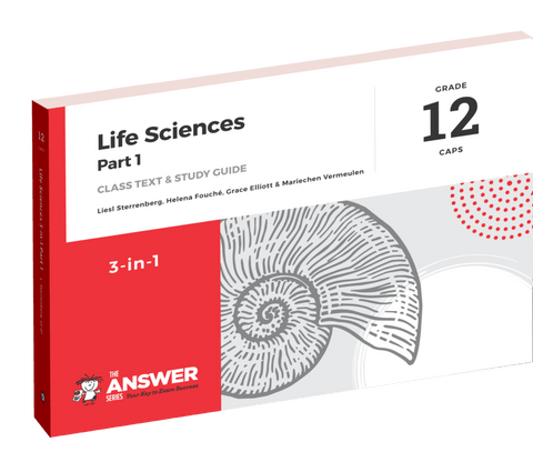 The Answer Series: Grade 12 Life Sciences 3-in-1 Part 1 CAPS - 3 Year License (e-book)