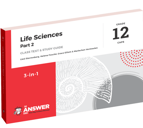 The Answer Series: Grade 12 Life Sciences 3-in-1 Part 2 CAPS - 3 Year License (e-book)