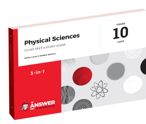 The Answer Series: Grade 10 Physical Sciences 3-in-1 CAPS - 3 Year License (e-book)