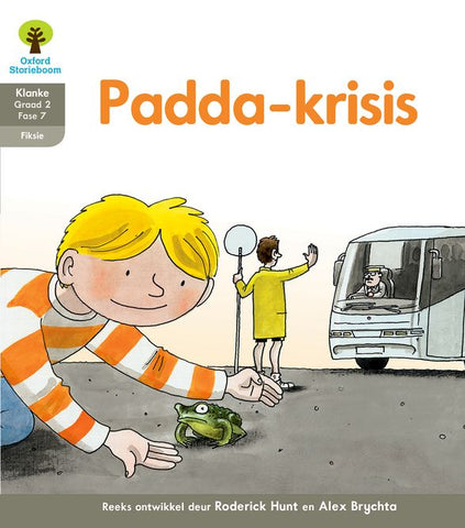 Oxford Storieboom Klanke Fiksie Boek 21: Graad 2 Fase 7 Padda-krisis