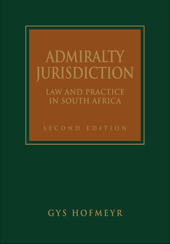 Admiralty Jurisdiction (e-book)