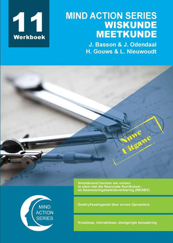MIND ACTION SERIES: Wiskunde Gr 11 Meetkunde Werkboek NKABV (2020) PDF (1 year license)