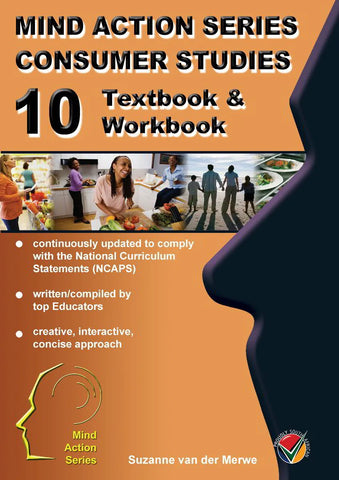 MIND ACTION SERIES Consumer Studies Grade 10 Textbook/Workbook NCAPS PDF (3 year License)