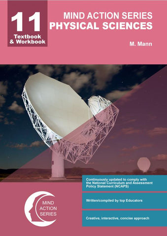 MIND ACTION SERIES Physical Science Gr 11 Textbook & Workbook NCAPS PDF (1 Year Licence)