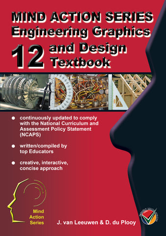 MIND ACTION SERIES: Engineering Graphics and Design Grade 12 Textbook NCAPS - (2015) - Epub (1 Year License)