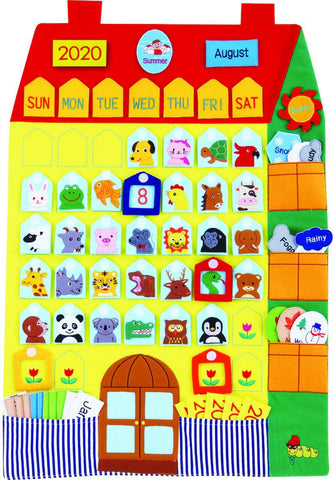 Interactive Calendar for All Seasons - Wall Hanging Chart