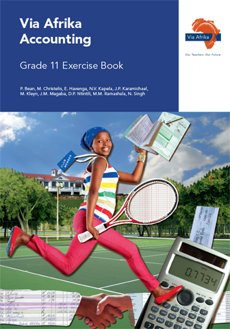 Via Afrika Accounting Grade 11 Exercise Book (Printed book.)