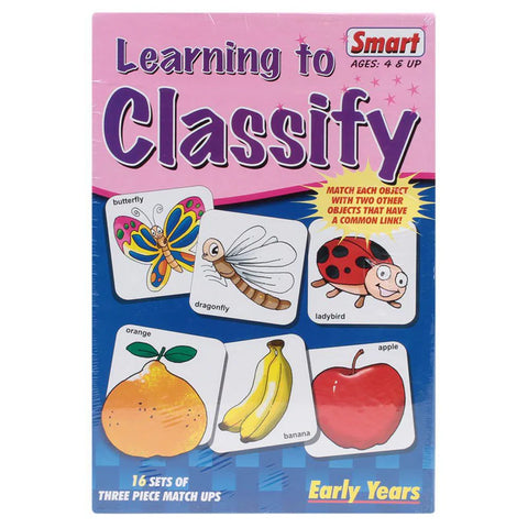 Smart - Learning to Classify (16 Sets of 3 Piece Match Ups)