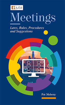 Meetings: Laws, Rules, Procedures & Suggestions (2021),1st Edition