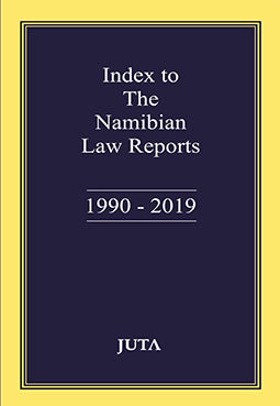 Index to the Namibian Law Reports (1990-2019)