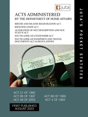 Acts Administered by the Department of Home Affairs Pocket