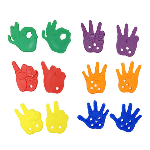 Lacing & Threading Hand Counters in Storage Container (120 pieces)