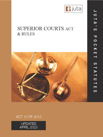 Superior Courts Act 10 of 2013