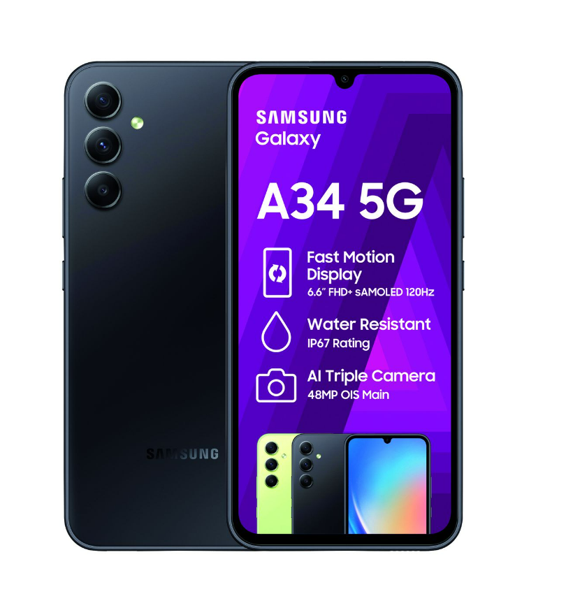Samsung Galaxy A34 5G Dual Sim – Elex Academic Bookstore