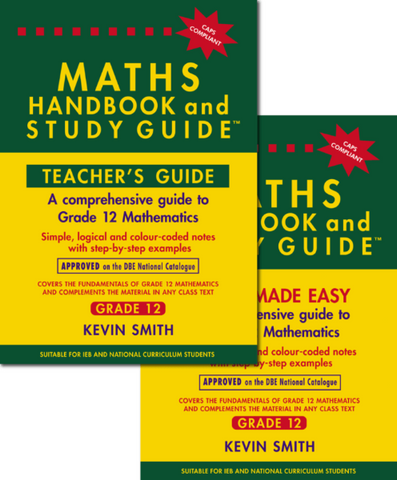Twinpack: Maths Handbook & Study Guide – Grade: 12