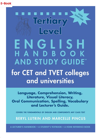 Tertiary Level English Handbook and Study Guide (e-book)