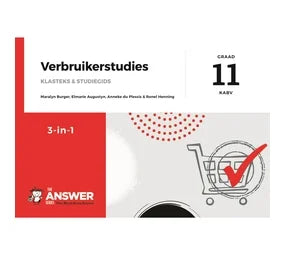 The Answer Series Gr 11 Verbruikerstudies 3 in 1