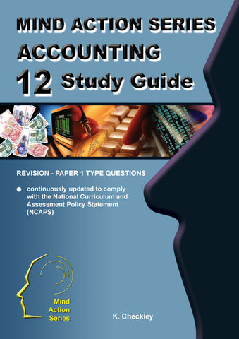 MIND ACTION SERIES: Accounting Gr 12 Paper 1 Study Guide PDF (1 Year License)