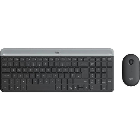 Logitech® Slim Wireless Keyboard and Mouse Combo MK470 - 2.4GHZ