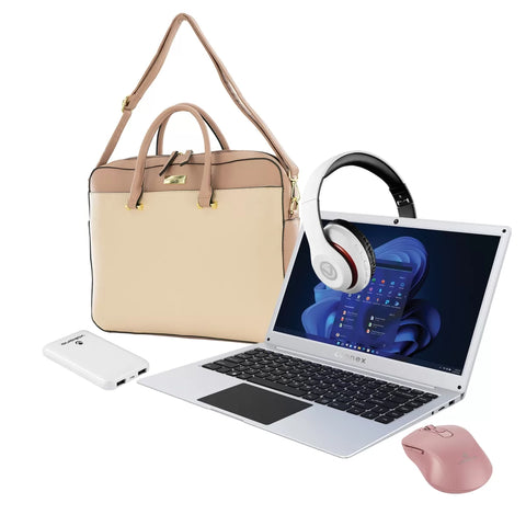 Connex 14" Celeron 4/128SSD Ladies Bundle
