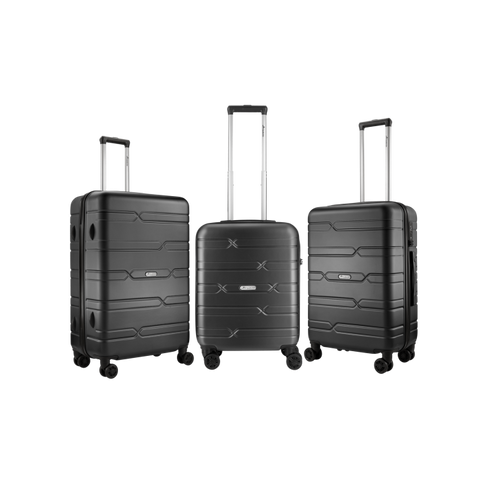 Travelwize Bondi ABS 4-Wheel Spinner 3pc Luggage Set