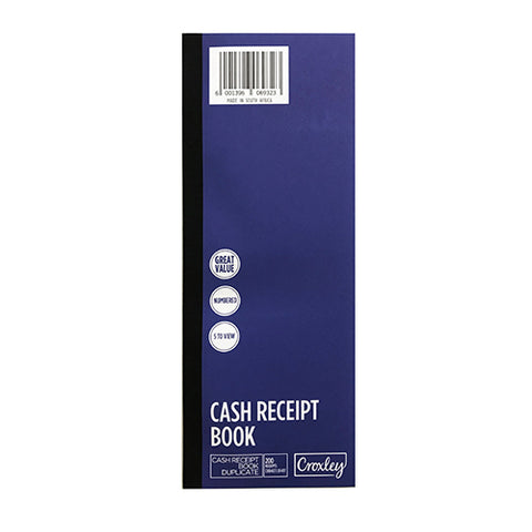 CROXLEY Cash Receipt Book Pk10