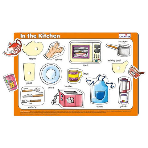 Creative's Play ‘N’ Learn – In the Kitchen Lift & Fix Puzzle