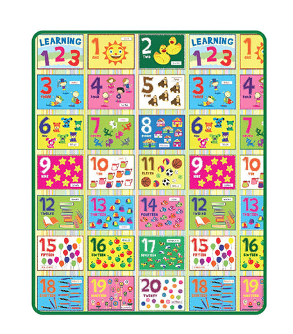 SUNTA - Numbers Playmat - 1000 x 1200 x 3mm