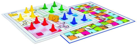 VINEX - Giant Snakes and Ladders And Ludo Game Set 1m x 1m