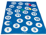 Step And Hop - Number Game On Floor Mat (Bean Bag Not Included)