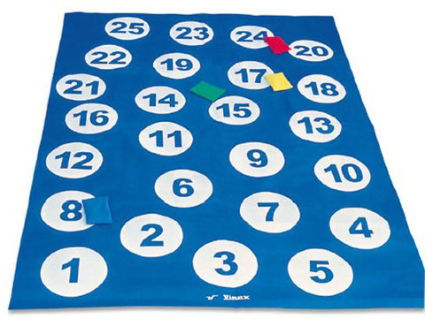 Step And Hop - Number Game On Floor Mat (Bean Bag Not Included)