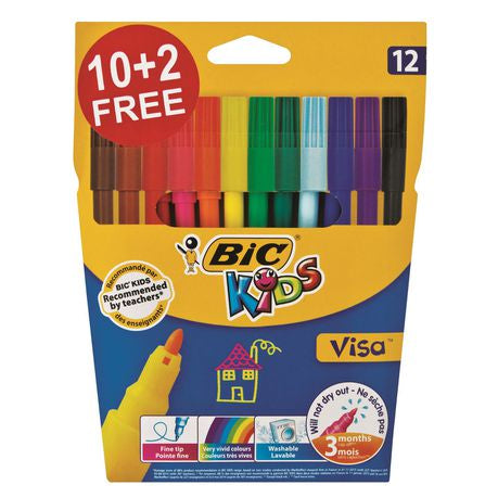 BIC Visa Felt Pens