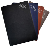 CTP A4 and A5 soft covered diaries 2022 - New