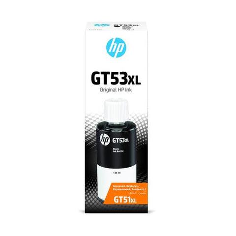 HP GT53XL 135-ml Black Original Ink Bottle 1VV21AE