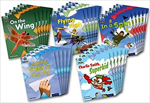 Project X Origins: Green Book Band, Oxford Level 5: Flight: Class Pack of 30