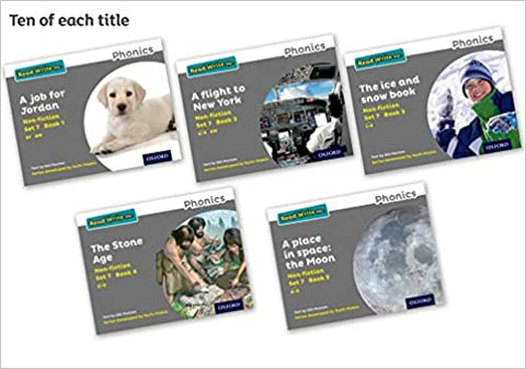 Read Write Inc. Phonics: Grey Set 7 Non-fiction Pack of 50 Paperback