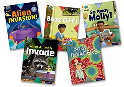 Project X Origins: Orange Book Band, Oxford Level 6: Invasion: Mixed Pack of 5