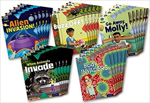 Project X Origins: Orange Book Band, Oxford Level 6: Invasion: Class Pack of 30