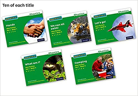 Read Write Inc - Phonics Set 1 Green Non-fiction Pack of 50 Paperback