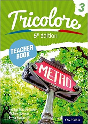 Tricolore Teacher Book 3 (Tricolore 5Th Edition)