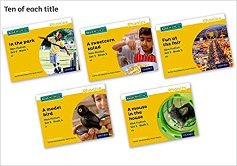 Read Write Inc. Phonics: Yellow Set 5 Non-fiction Pack of 50 Paperback