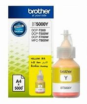 Brother Yellow Ink for Brother DCPT310; DCPT500W, DCPT510W; DCPT710W and MFCT910DW (BT5000Y)