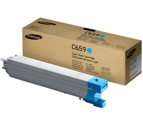 SAMSUNG CLT-C659S CYAN TONER CARTRIDGE