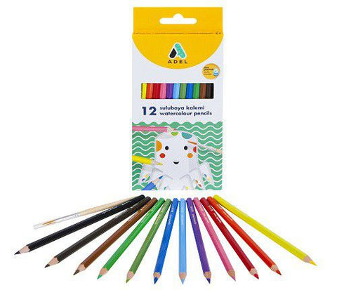 4KIDS AQUARELL/ WATERCOLOUR PENCILS 12'S