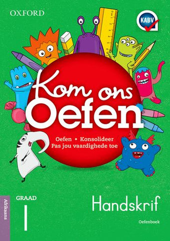 Kom Ons Oefen Handskrif Graad 1 (HT)